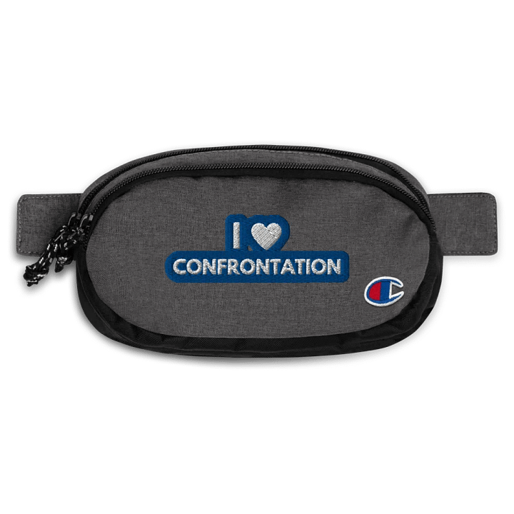 I <3 Confrontation (royal and white) champion fanny pack product image (1)