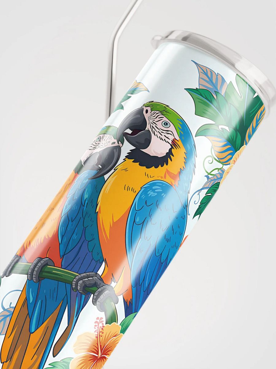 Tropical Macaw Paradise Stainless Steel Tumbler product image (5)