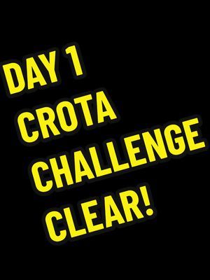 DAY 1 CROTA CHALLENGE CLEAR #destiny2 #crota #crotasend #clear #fyp 