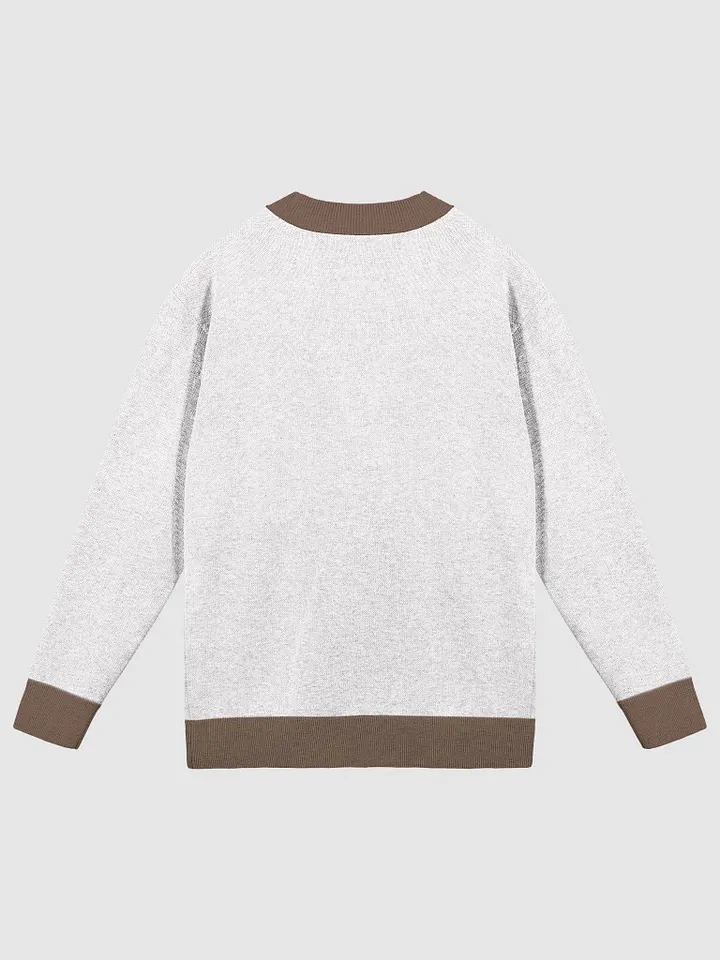AJ Ladies Cardigan White Coffee product image (9)