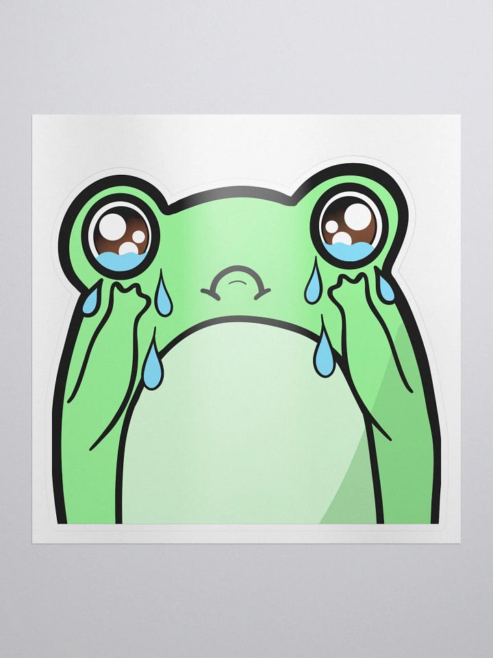 Sad Frog Sticker product image (1)