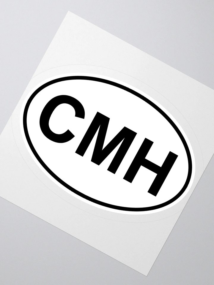 CMH Oval Sticker product image (2)