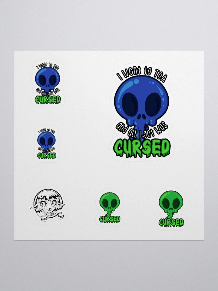 All I Got Was Cursed - Shaman - Sticker Sheet product image (1)