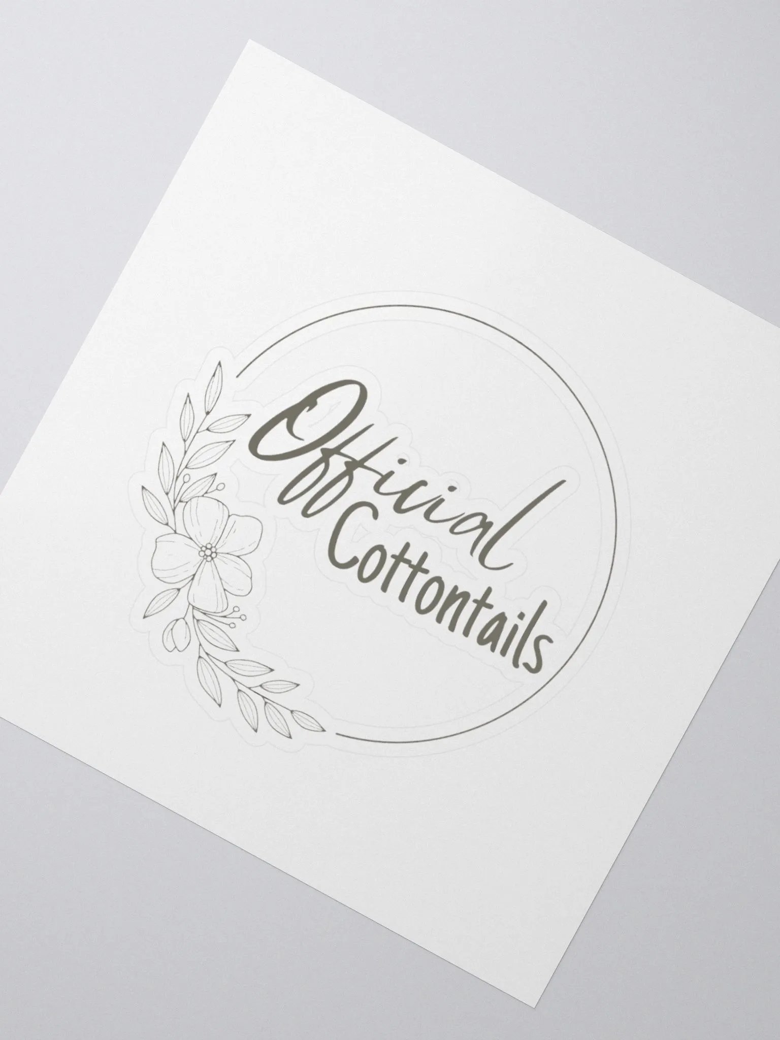 Official Cottontail Sticker product image (2)