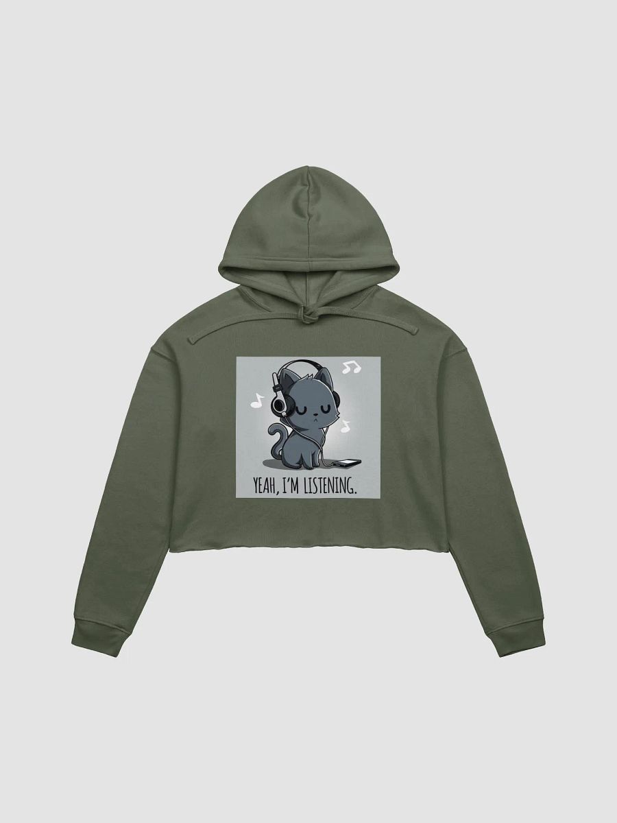 Arogant Meow Melody Crop Hoodie product image (17)