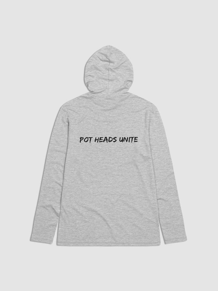 STAY HIGH & (Pot Heads Unite) District Lightweight Hoodie product image (2)