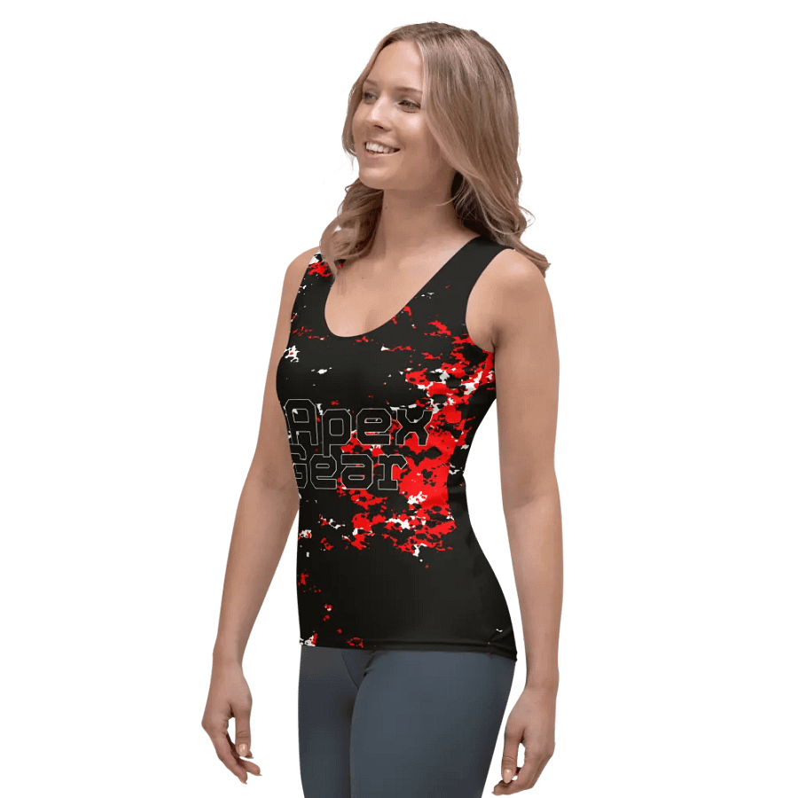 Black HApex Gear Black Logo Women's Tank Top product image (5)