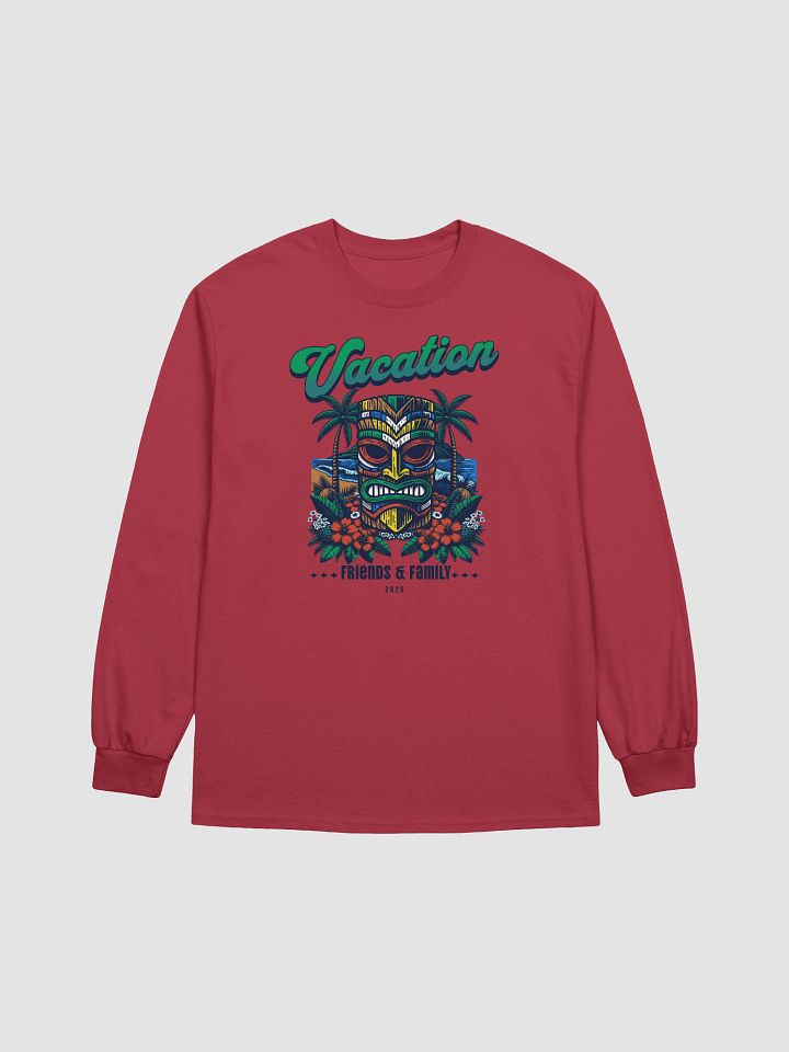 Tropical Tiki Vacation Long Sleeve Tee product image (3)