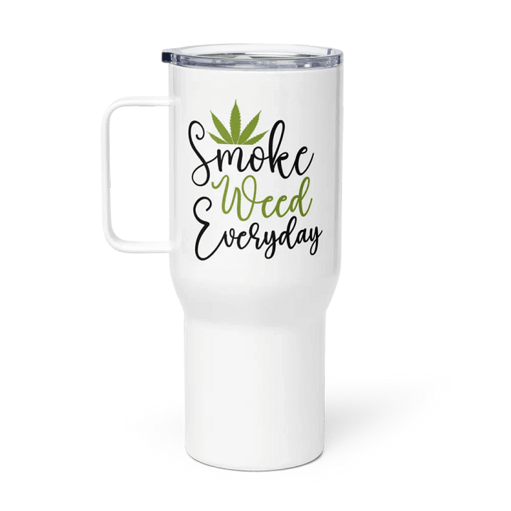 Smoke Weed Everyday - Travel Mug w/ Handle product image (1)