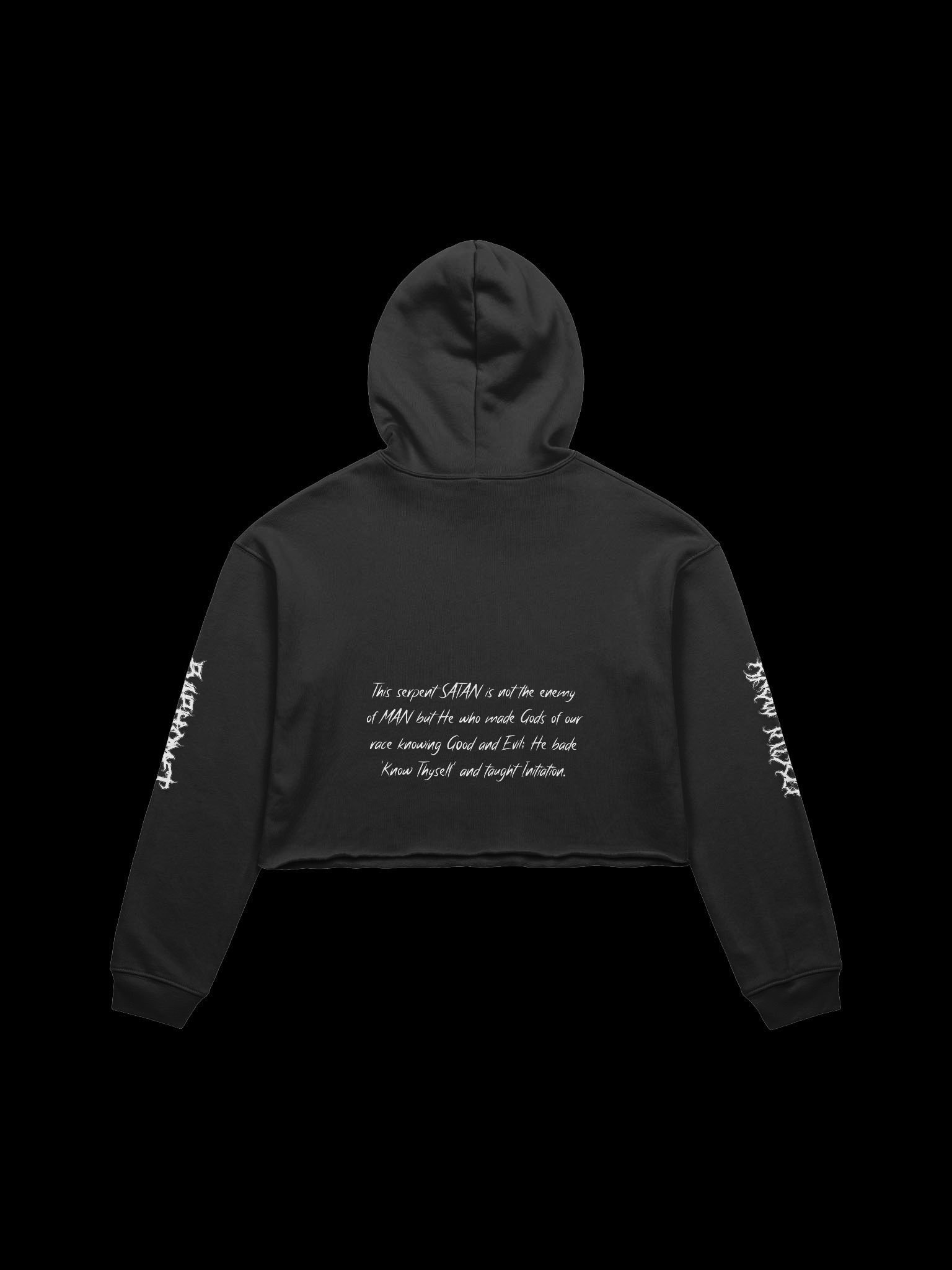 Baphomet Crop Hoodie product image (2)