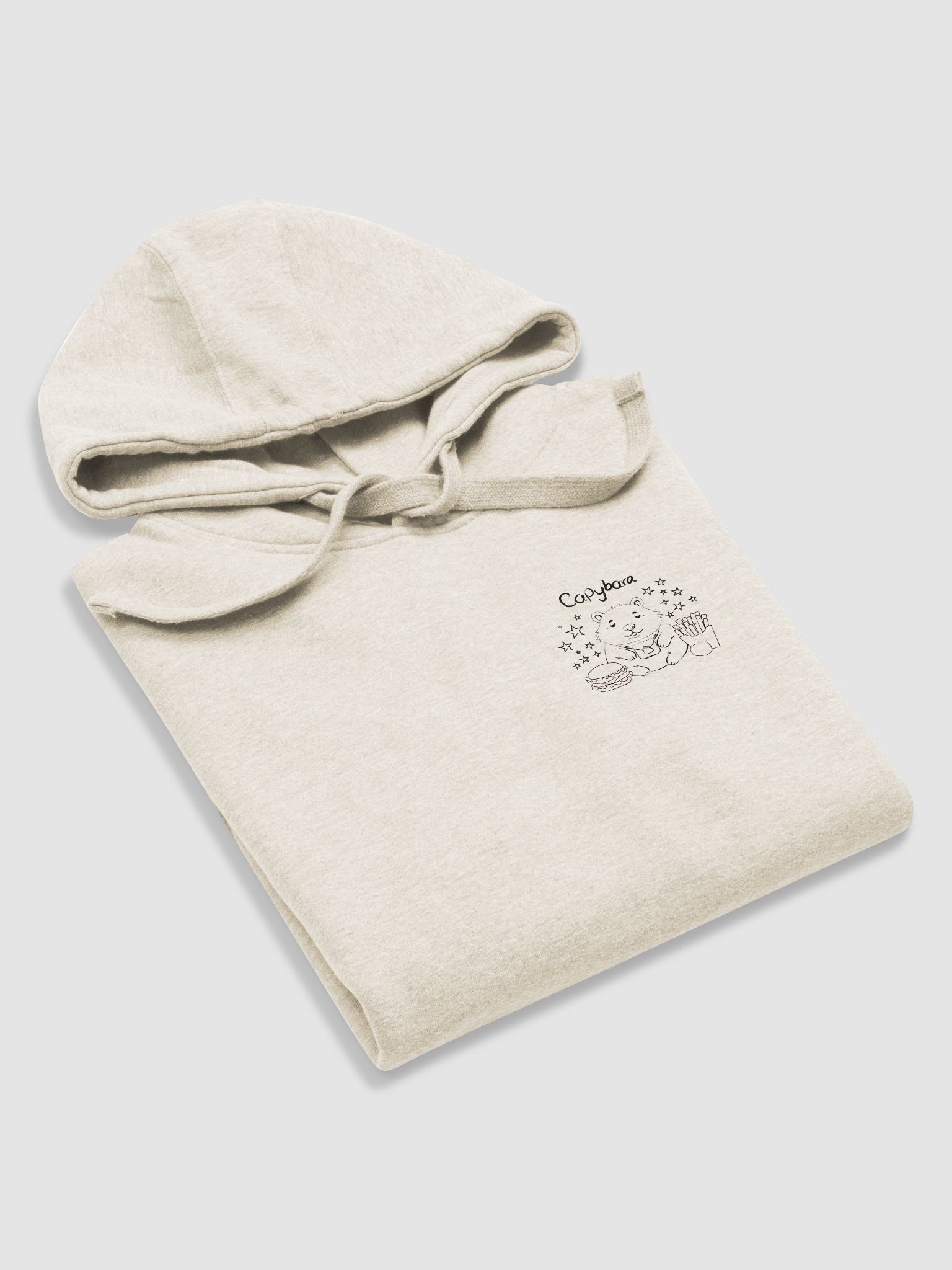 Capybara's Lunch Break Unisex Hoodie product image (40)
