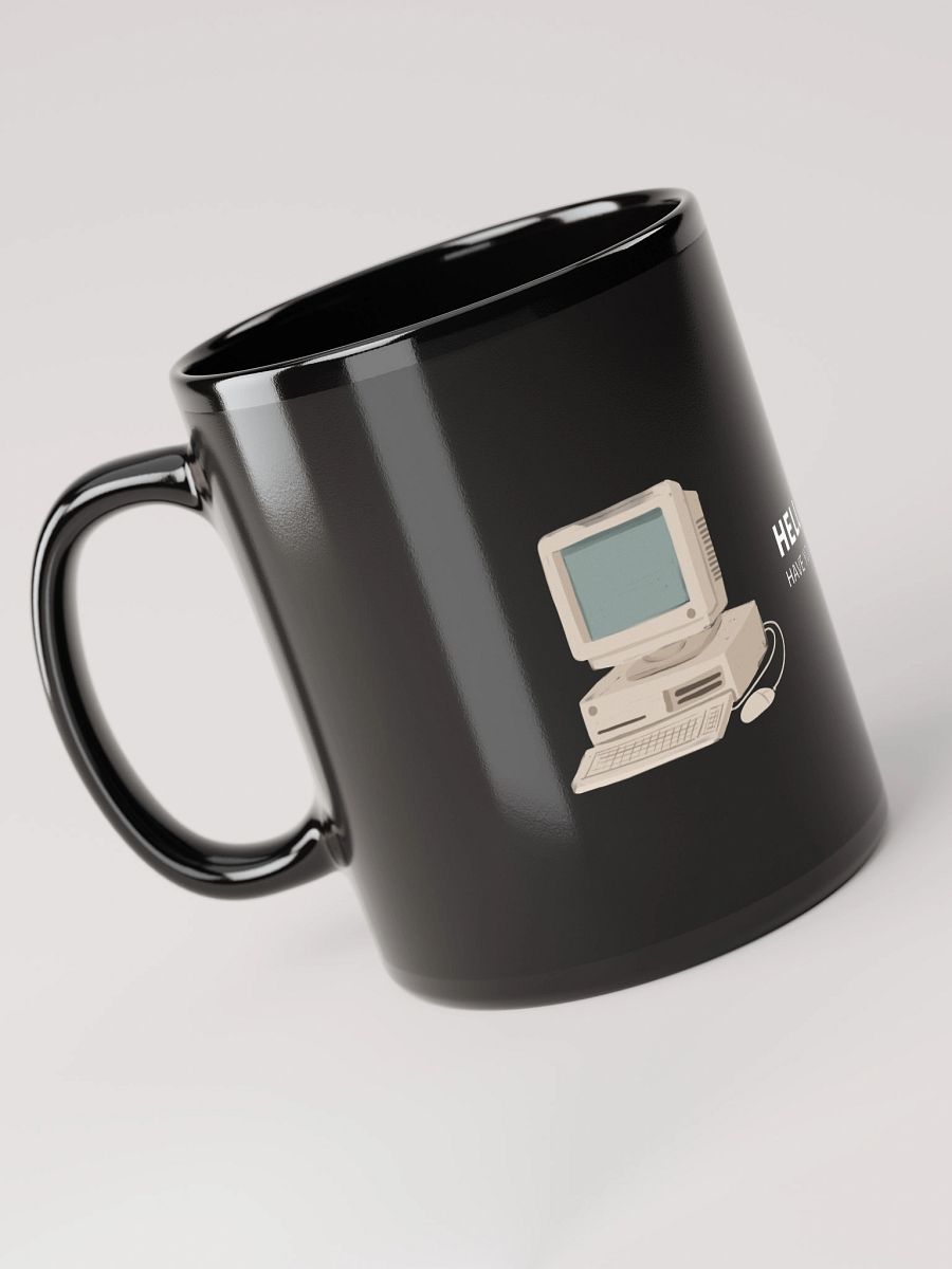 “Have You Tried Turning It Off and On Again?” Retro Computer Setup Mug product image (6)