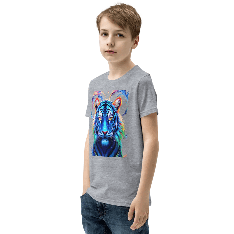 Fantasy Tiger Youth T-Shirt Bella+Canvas (Kid's Unisex) product image (25)