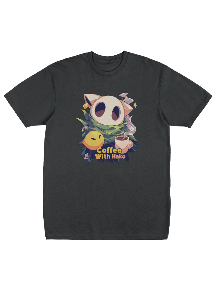 Coffee w Hako Premium Heavyweight Tee Only Front Print product image (1)