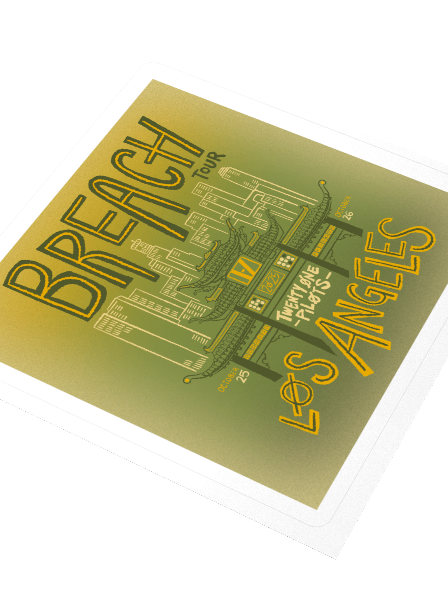 Breach LA Special Edition Torchbearer Sticker product image (3)