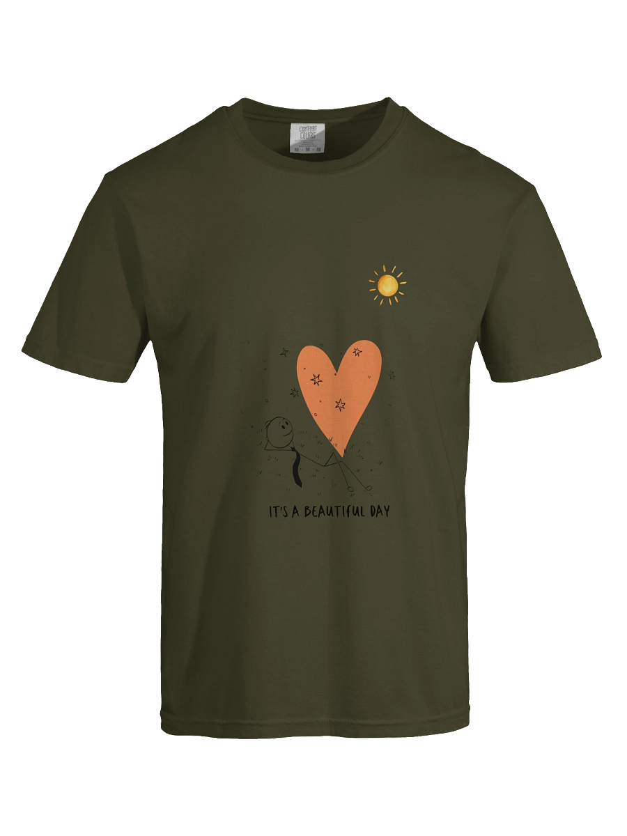 It's A Beautiful Day Heavyweight T-Shirt product image (55)