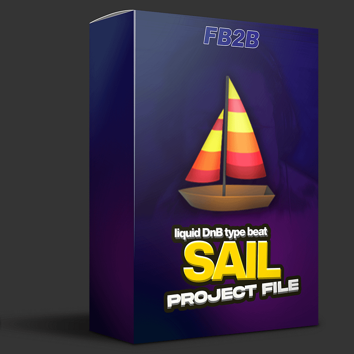 my most unhinged liquid drum n bass tune yet project file, "sail" product image (1)