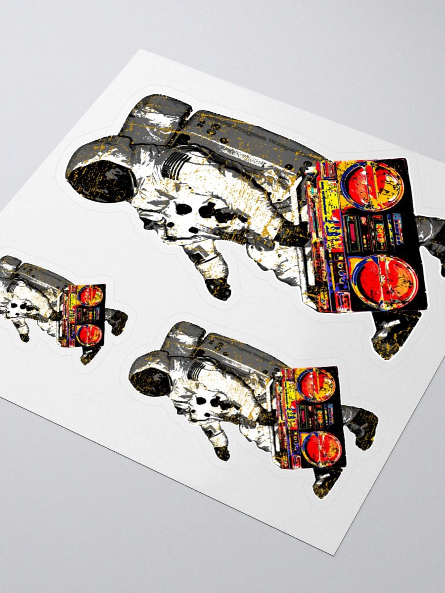 Astronaut DJ Sticker Set product image (4)