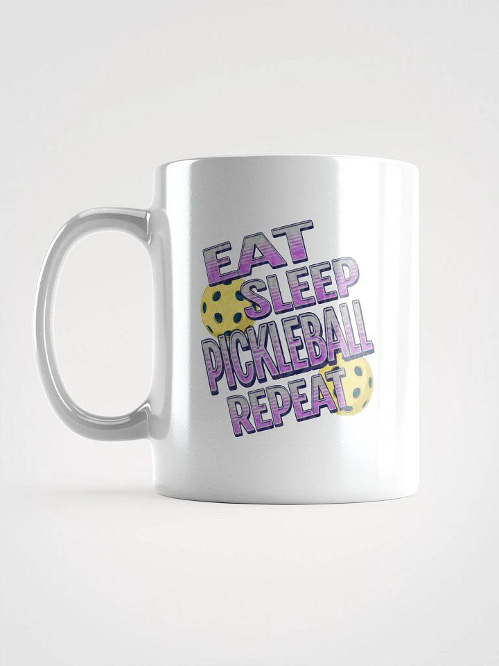 Eat Sleep Pickleball Repeat Angle Passion Mug product image (1)
