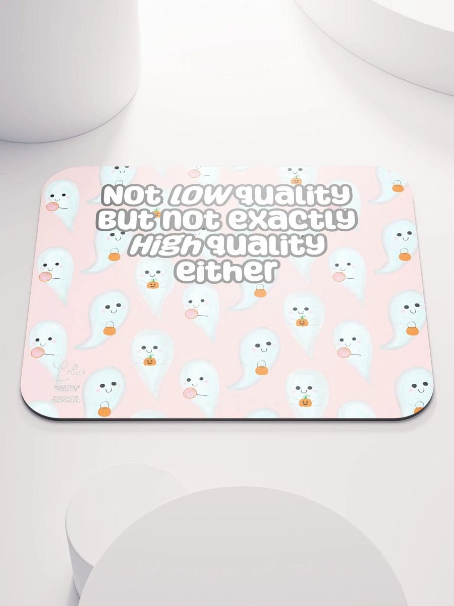 Not Low Quality Mouse Mat - cute ghosts product image (1)