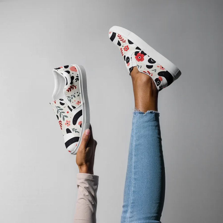 Panda Delight Slip-Ons product image (7)