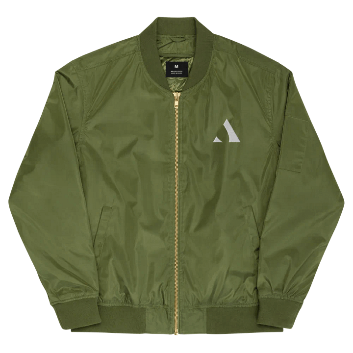Minimalist Geometric Bomber Jacket product image (33)
