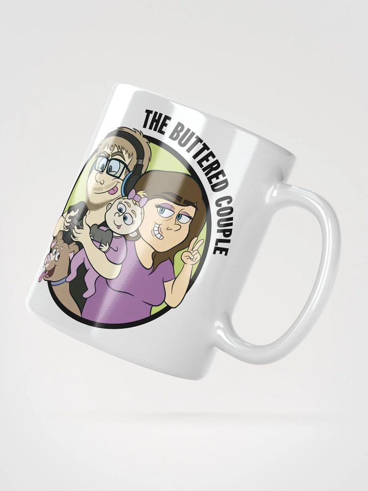 The Buttered Couple Logo Glossy Mug product image (5)