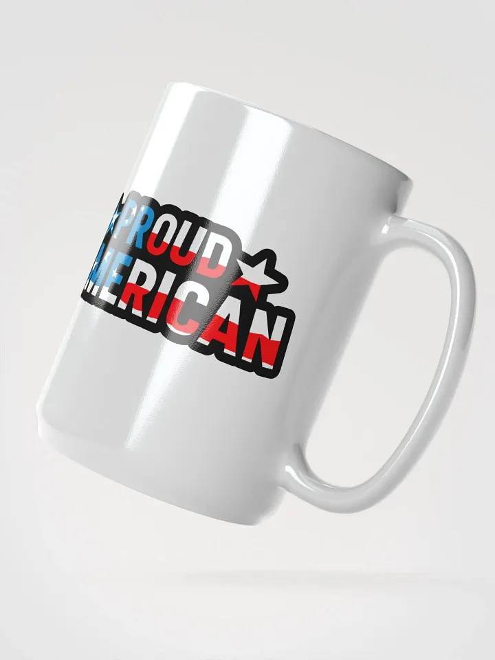 Mug: Proud American product image (4)
