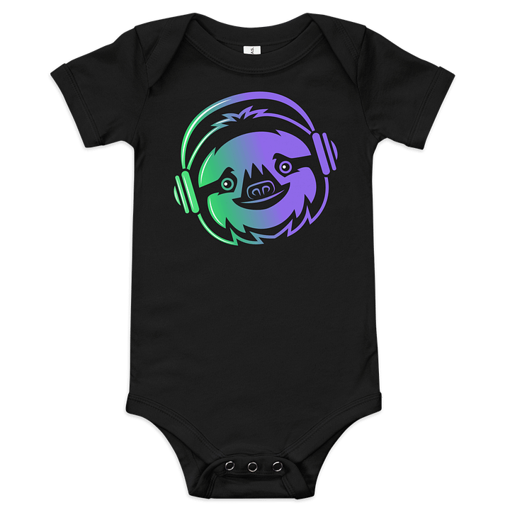 SLOTH SQUAD baby grow product image (1)