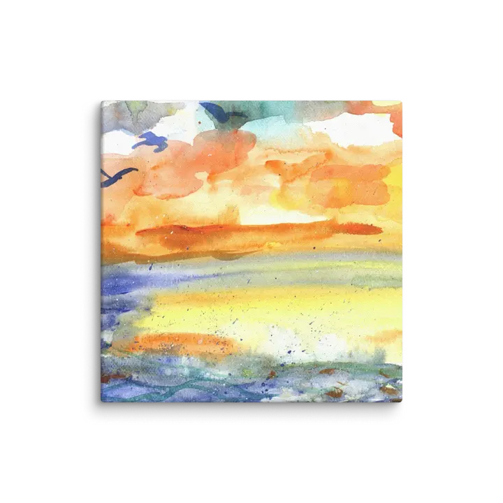 Playful Sea Canvas Print product image (8)