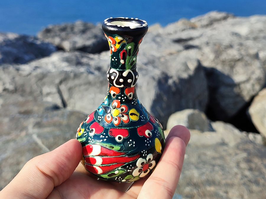 Elegant Handmade Ceramic Vase – Modern Pottery for Home Decor — handmade pottery, handmade ceramic, home decor, handmade gift product image (5)