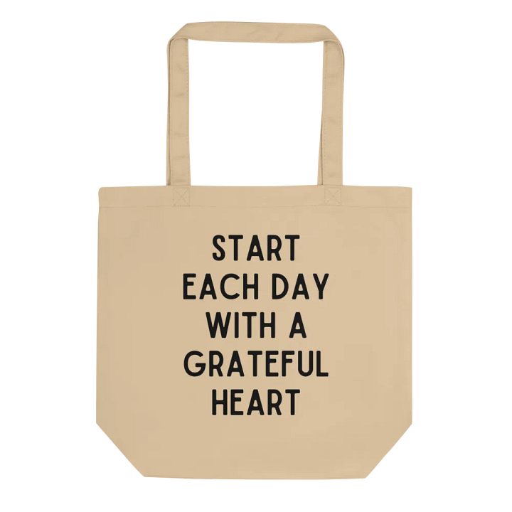 Start Each Day With A Grateful Heart Tote Bag product image (1)