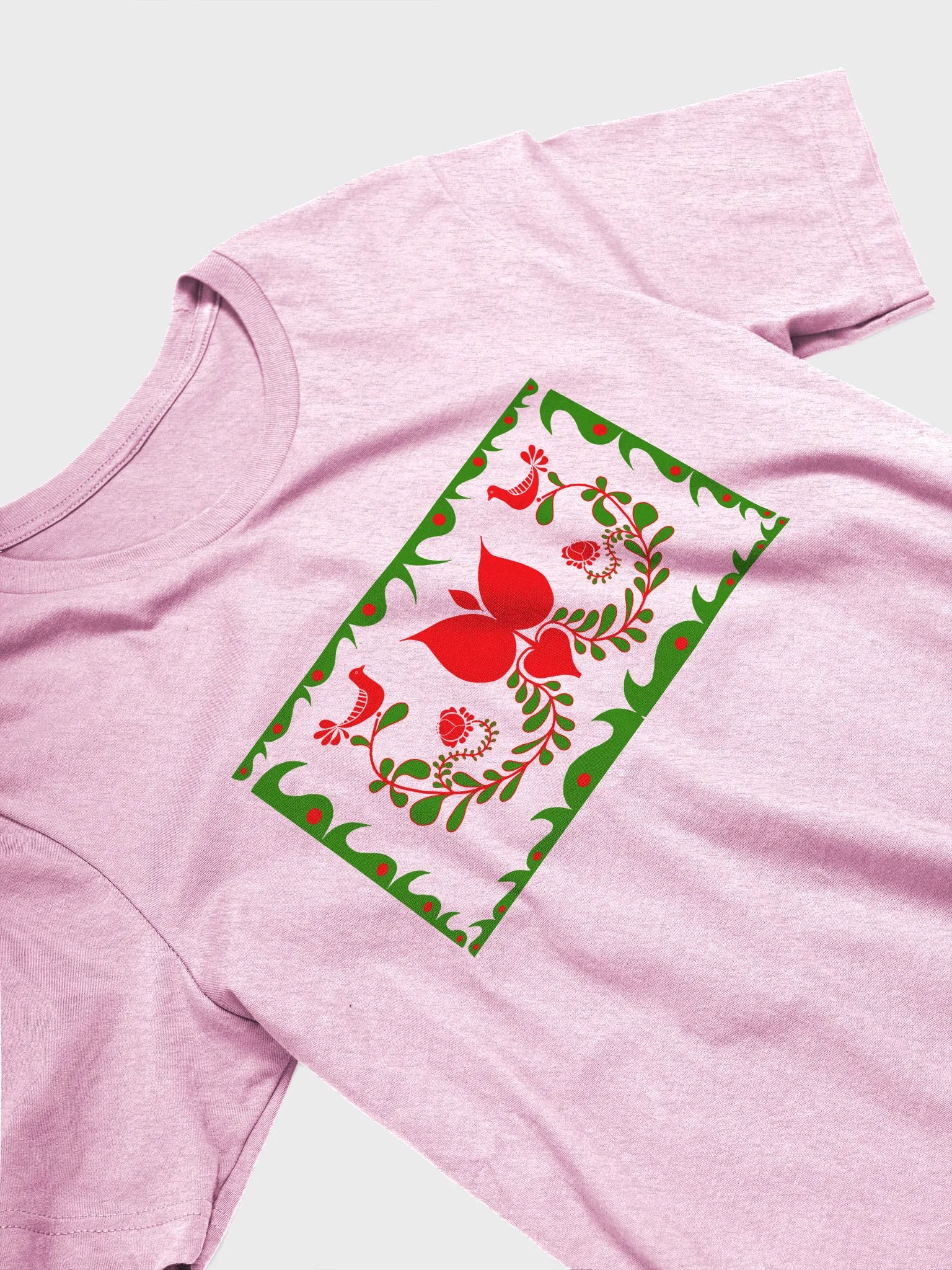 Hungarian Folk Art Symmetry T-Shirt product image (3)
