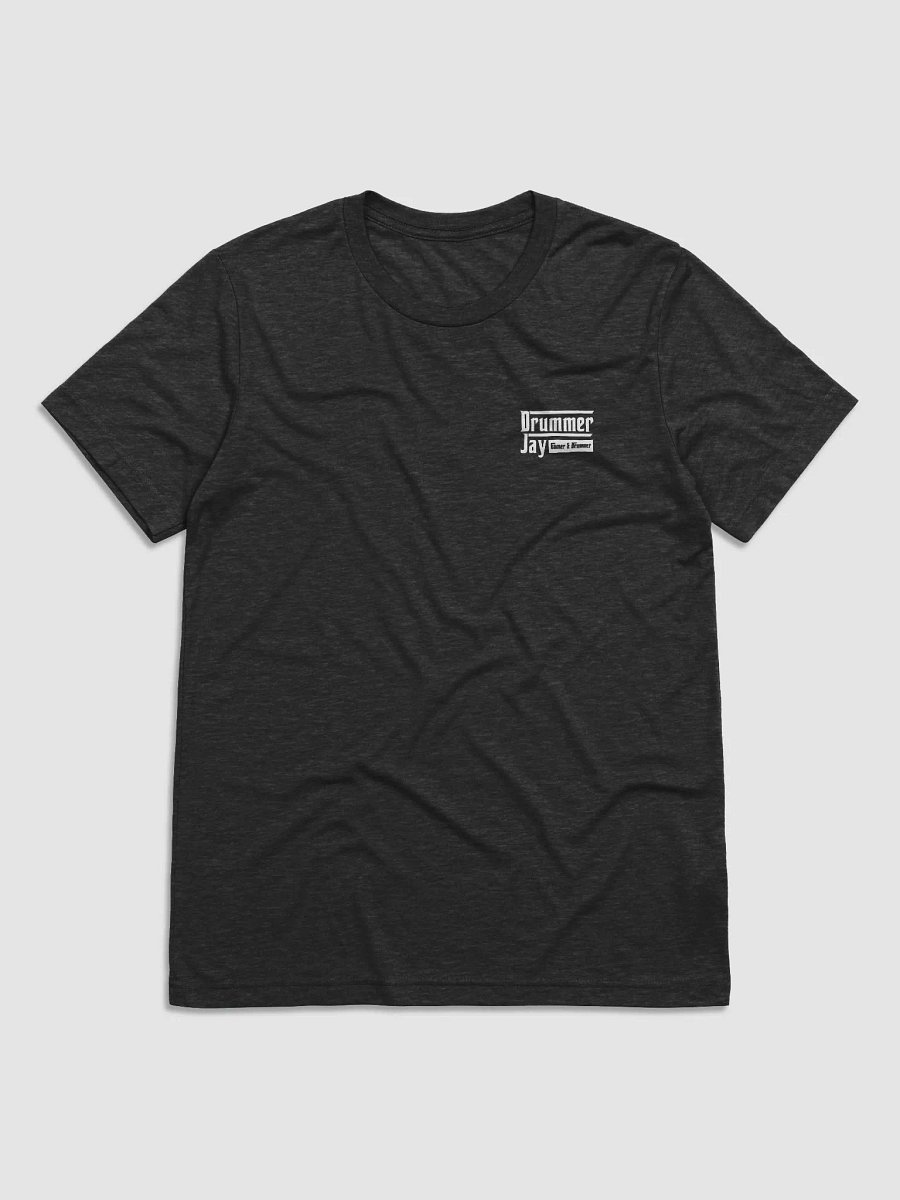 DrummerJay T-Shirt (White Logo) product image (3)