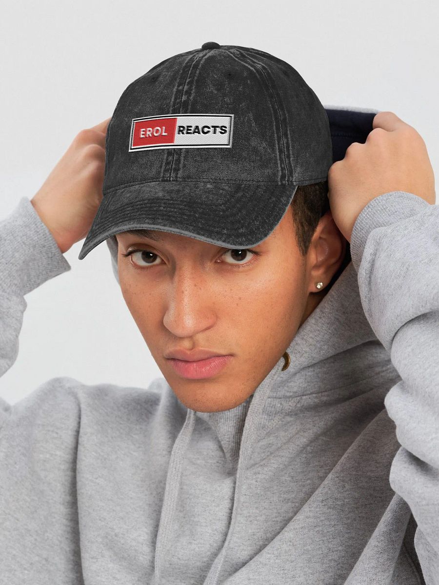 ErolReacts Vintage Logo Hat product image (6)