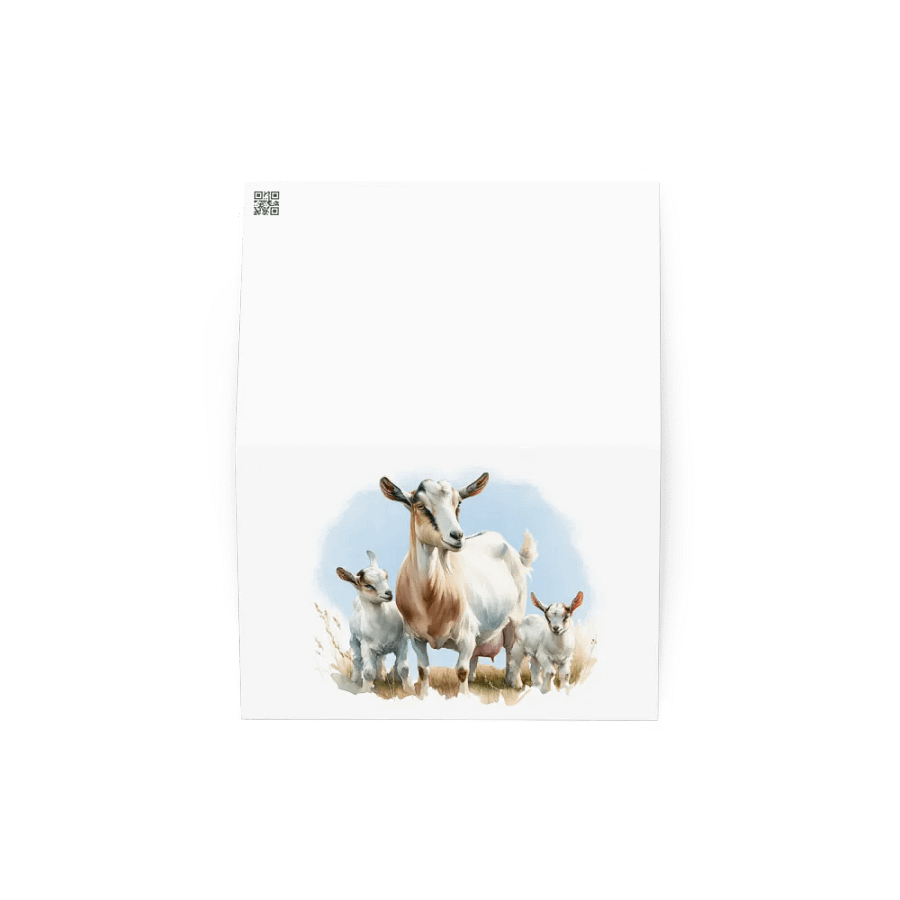Nigerian Dwarf Mama - Greeting Card product image (3)