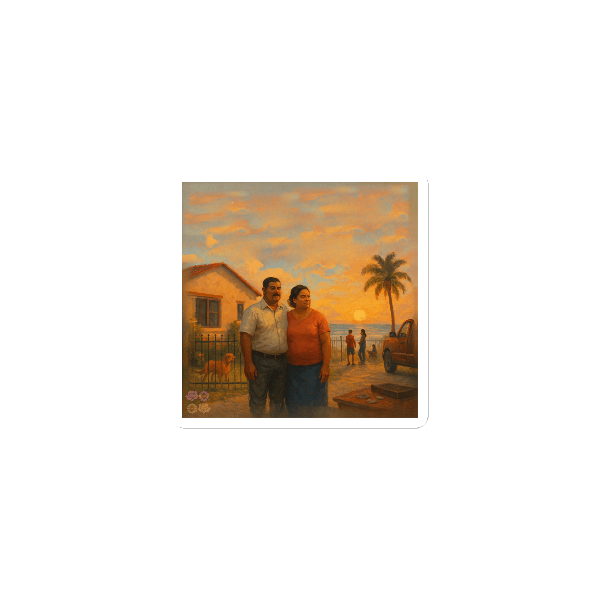 Track 7 – El Milagro del Amor | Vinyl Magnet product image (1)