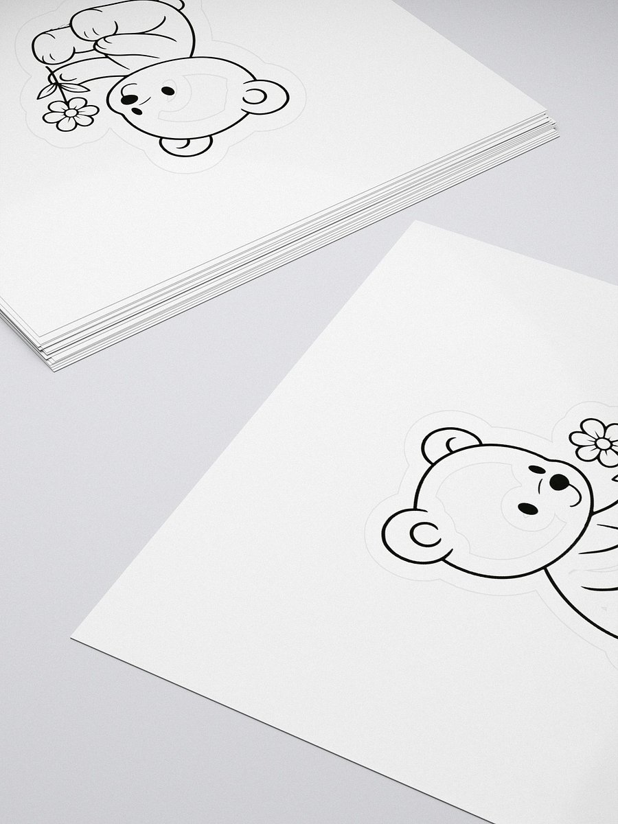 April Blossom Teddy Stickers product image (4)