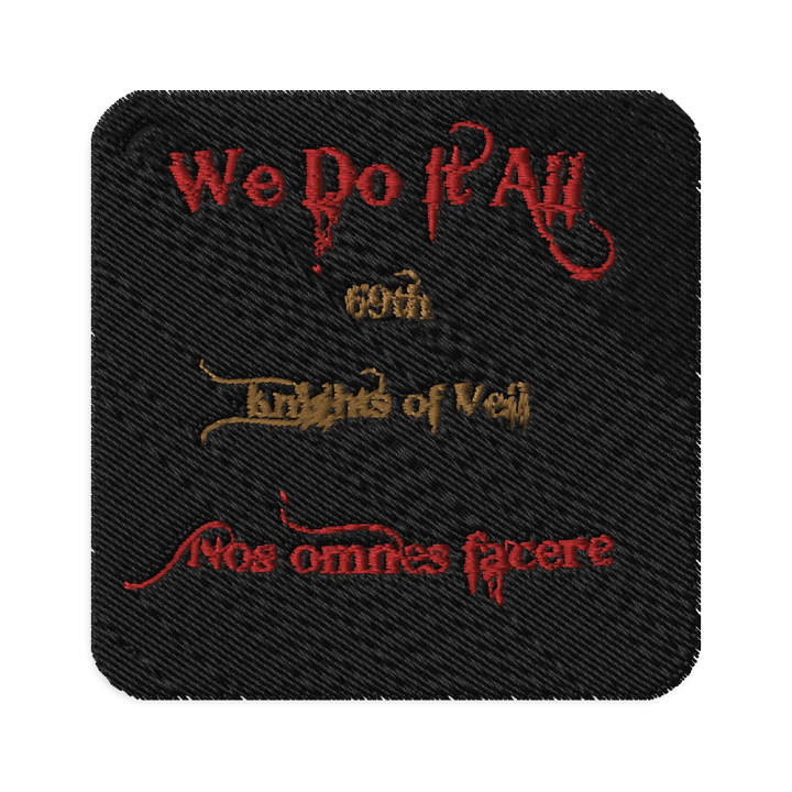 69th Knights of Veli Square Patch product image (1)