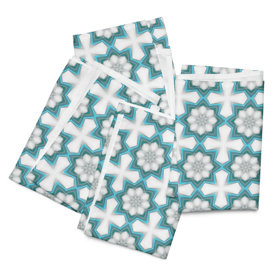 Teal Starlight Harmony Napkin Set of (4) product image (10)