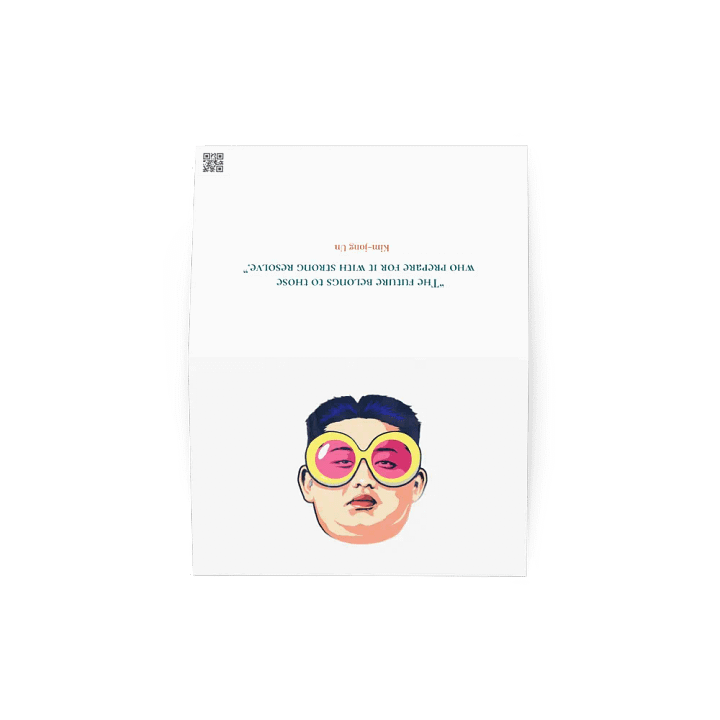 Greeting Card Embrace the Future – A Message from Kim Jong Un product image (4)