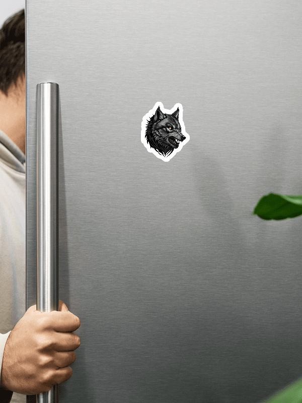 Wild Torment Die-Cut Magnets - Wolf product image (2)