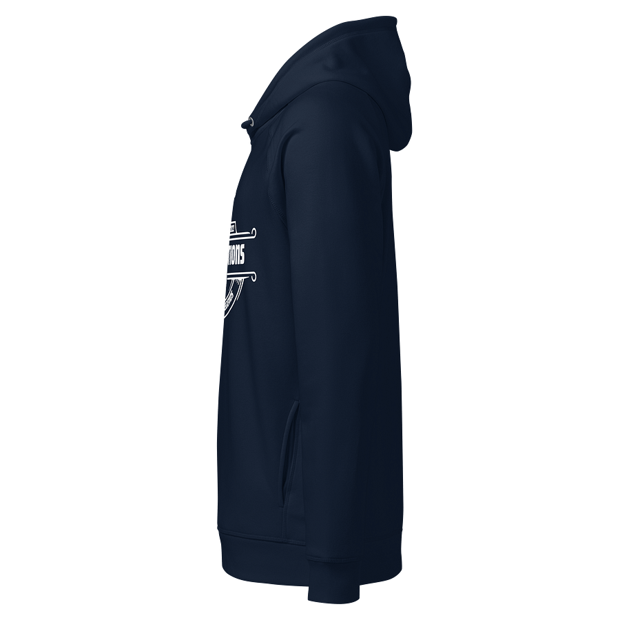 Organic Side Pocket Hoodie White product image (3)