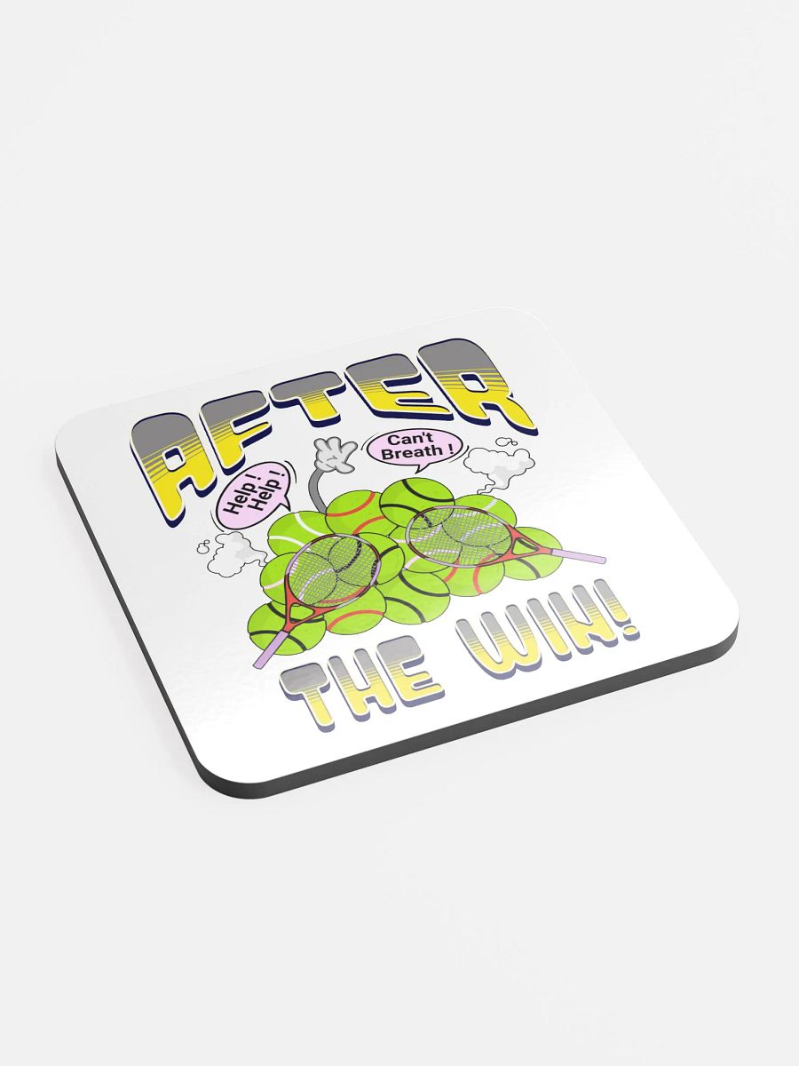 After The Win Tennis Whimsical Ball Coaster Set product image (3)