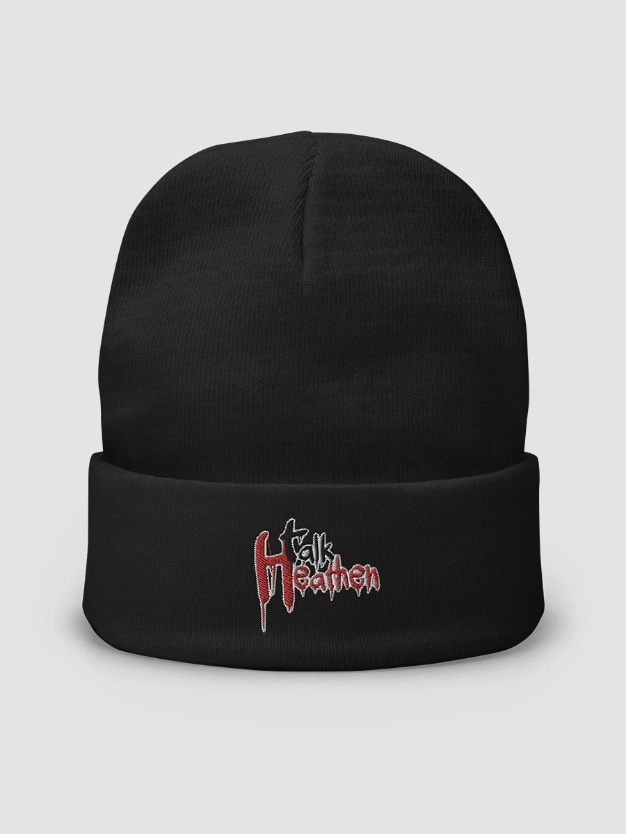 Talk Heathen Embroidered Beanie product image (5)