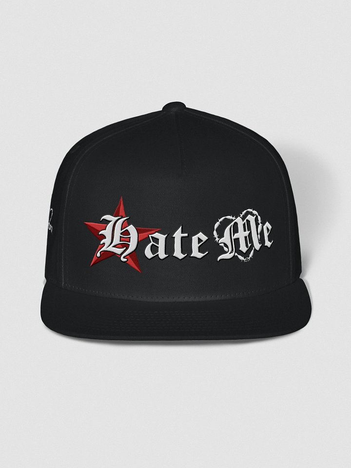 H-Town Hate Me A-Frame Snapback Cap "Y2K Brick Red" Colorway product image (1)