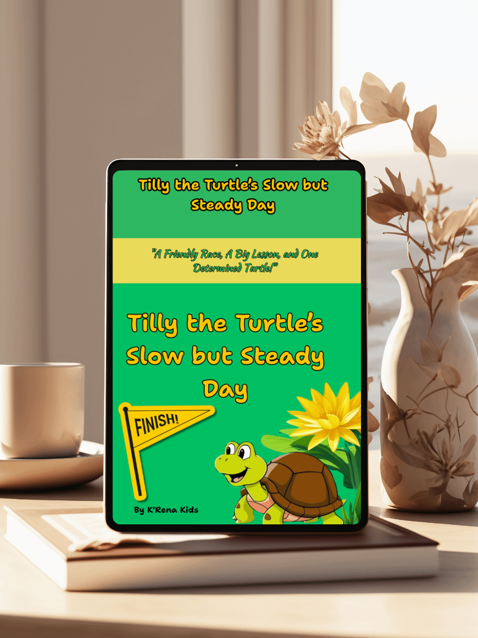 Tilly the Turtle’s Slow but Steady Day – Fun Animal Race Story for Preschoolers eBook product image (1)