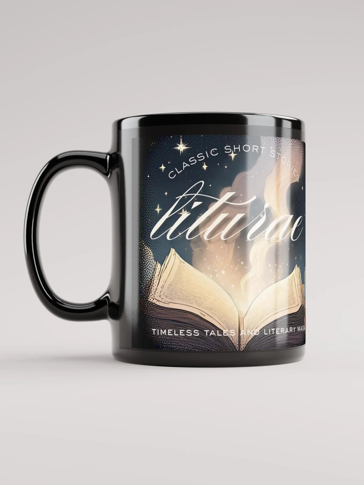 LITURAE Black Ceramic Mug product image (6)
