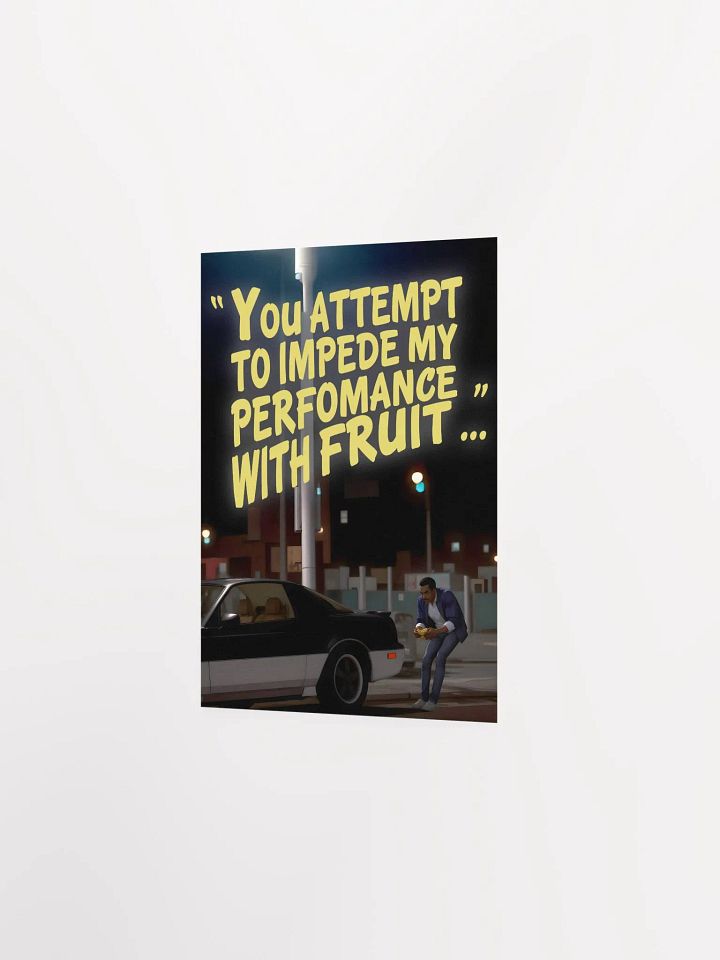 KARR-Impede My Performance? Poster! product image (8)