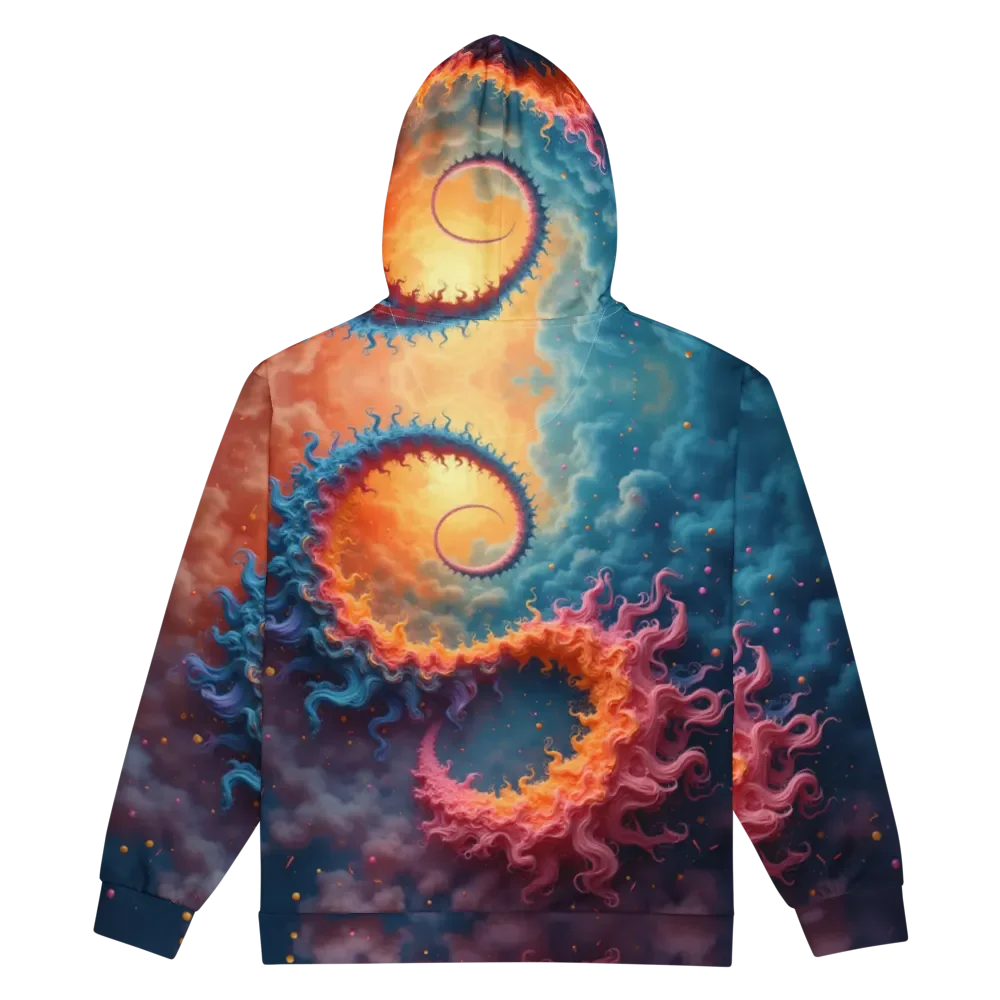 Zippered Hoodie - FRACTAL product image (2)